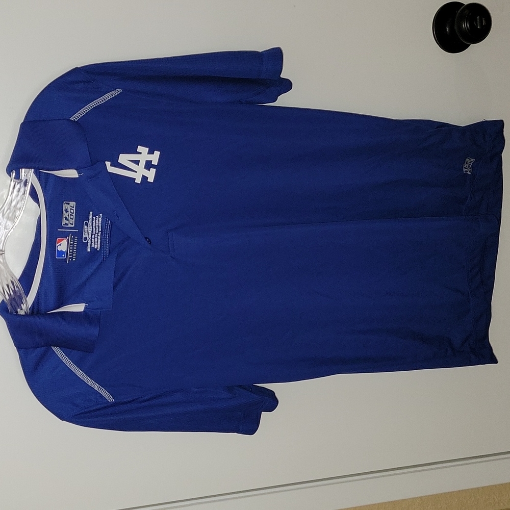 Dodgers collared tee